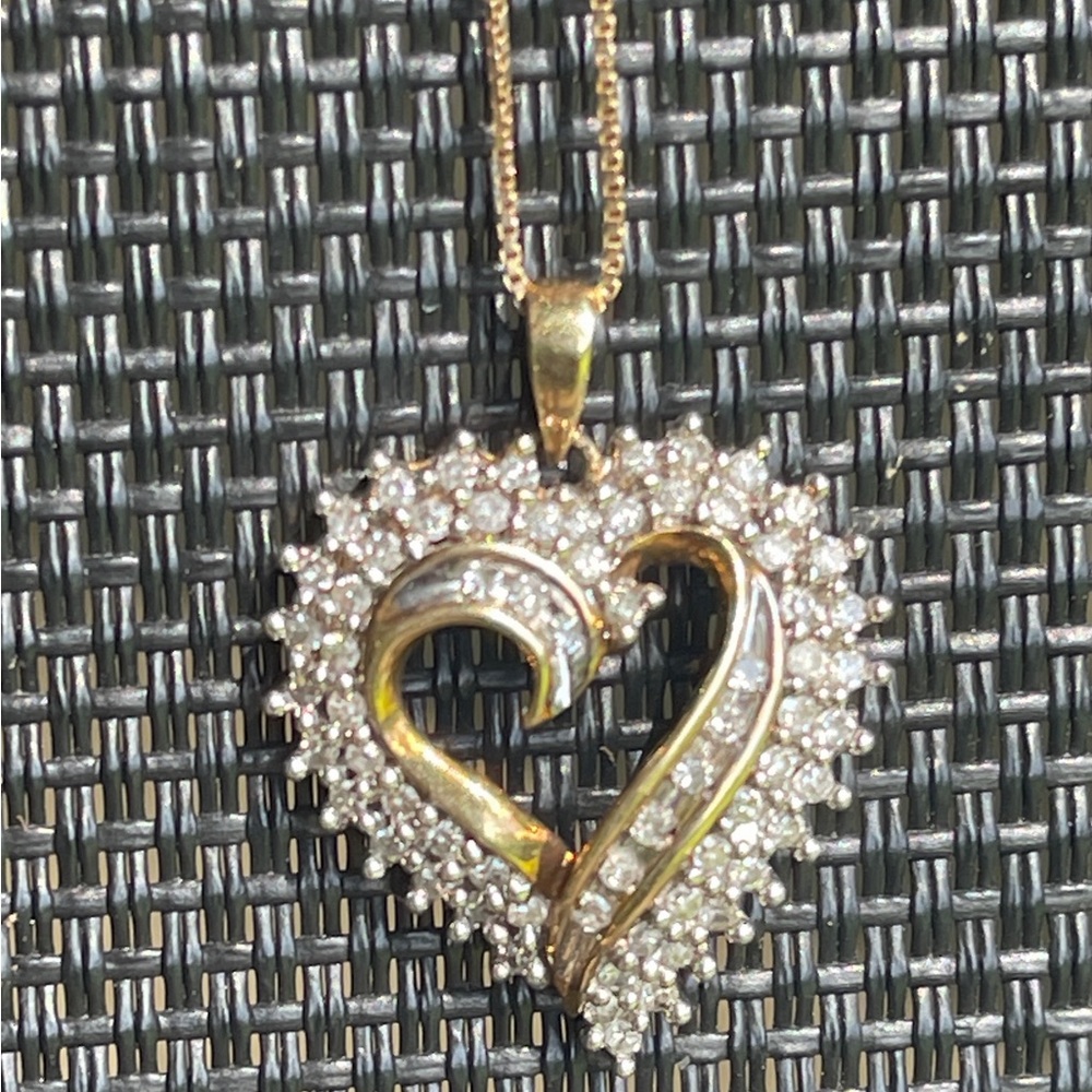 24k gold chain with diamonds